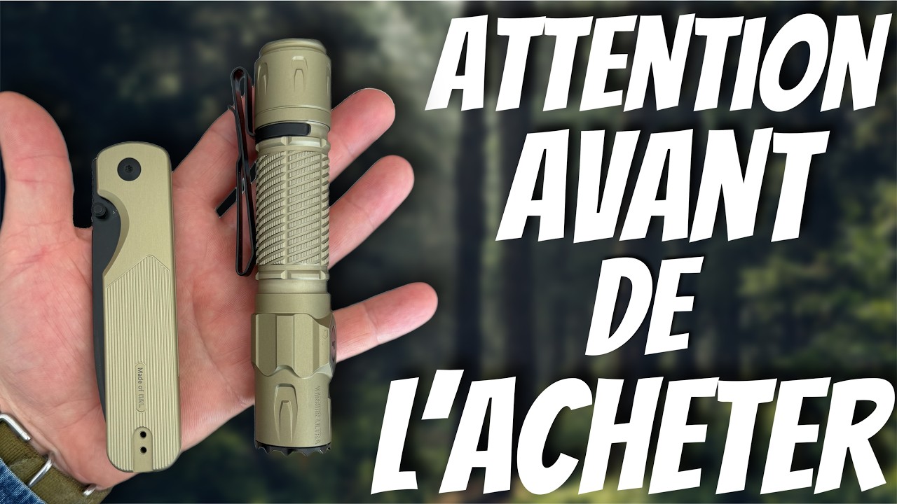 Olight Warrior Ultra : La Meilleure Lampe de Défense Aveuglante de Olight ?