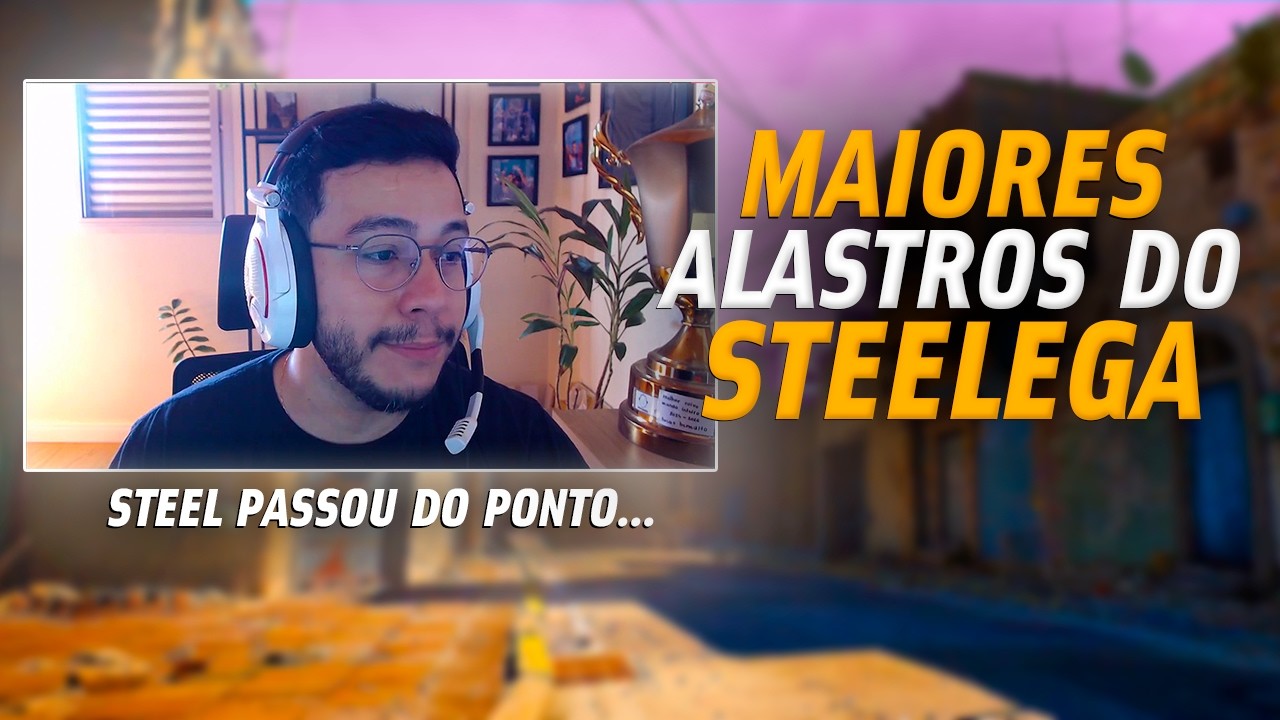 12 MINUTOS DAS maiores Alastradas do Steekega jogando em Stream + Tiltadas | Tribo CS2