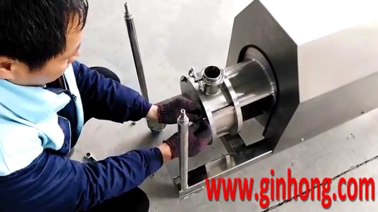 Rotor stator assembly in 11kw high shear inline mixer