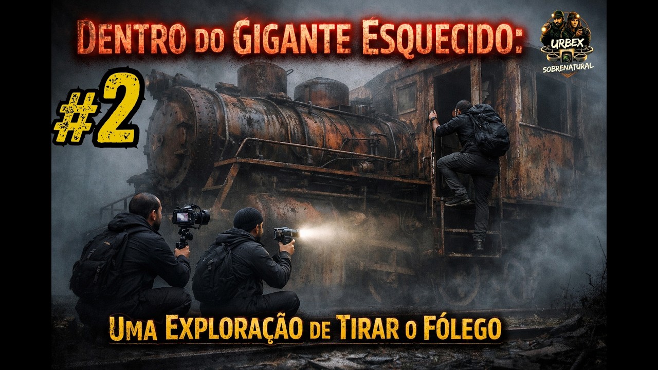 EXPLORAMOS UM TREM ISOLADO NA FEPASA… E ENCONTRAMOS ALGO INEXPLICÁVEL! #urbexbrasil #fepasa