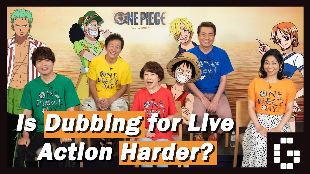 What's it like to Dub Live Action compared to Anime? | One Piece Voice Actor Interview