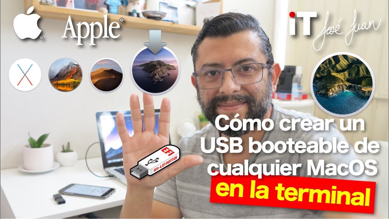 👉 Cómo hacer una USB Booteable de cualquier sistema Mac OS ¡Con la terminal!