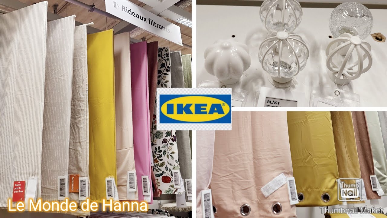IKEA 27-01 RIDEAUX TRINGLES MAISON 🏠 