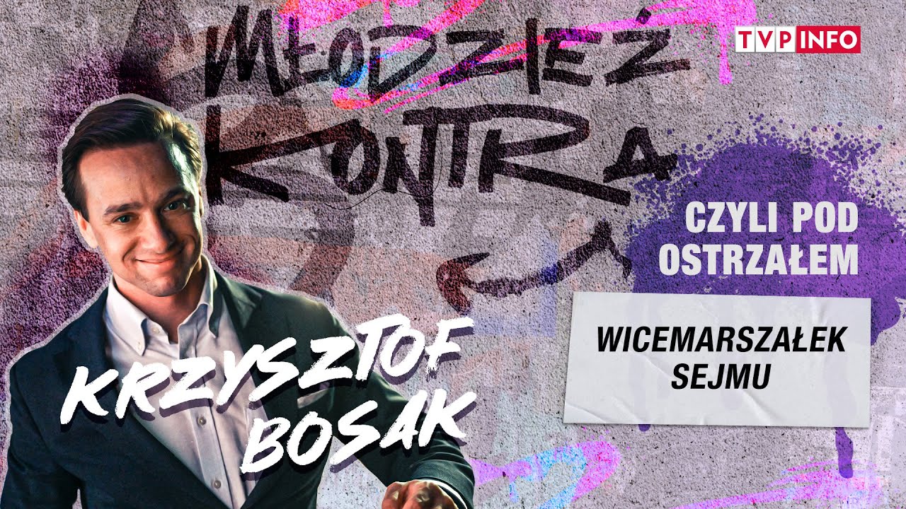 Krzysztof Bosak w programie 