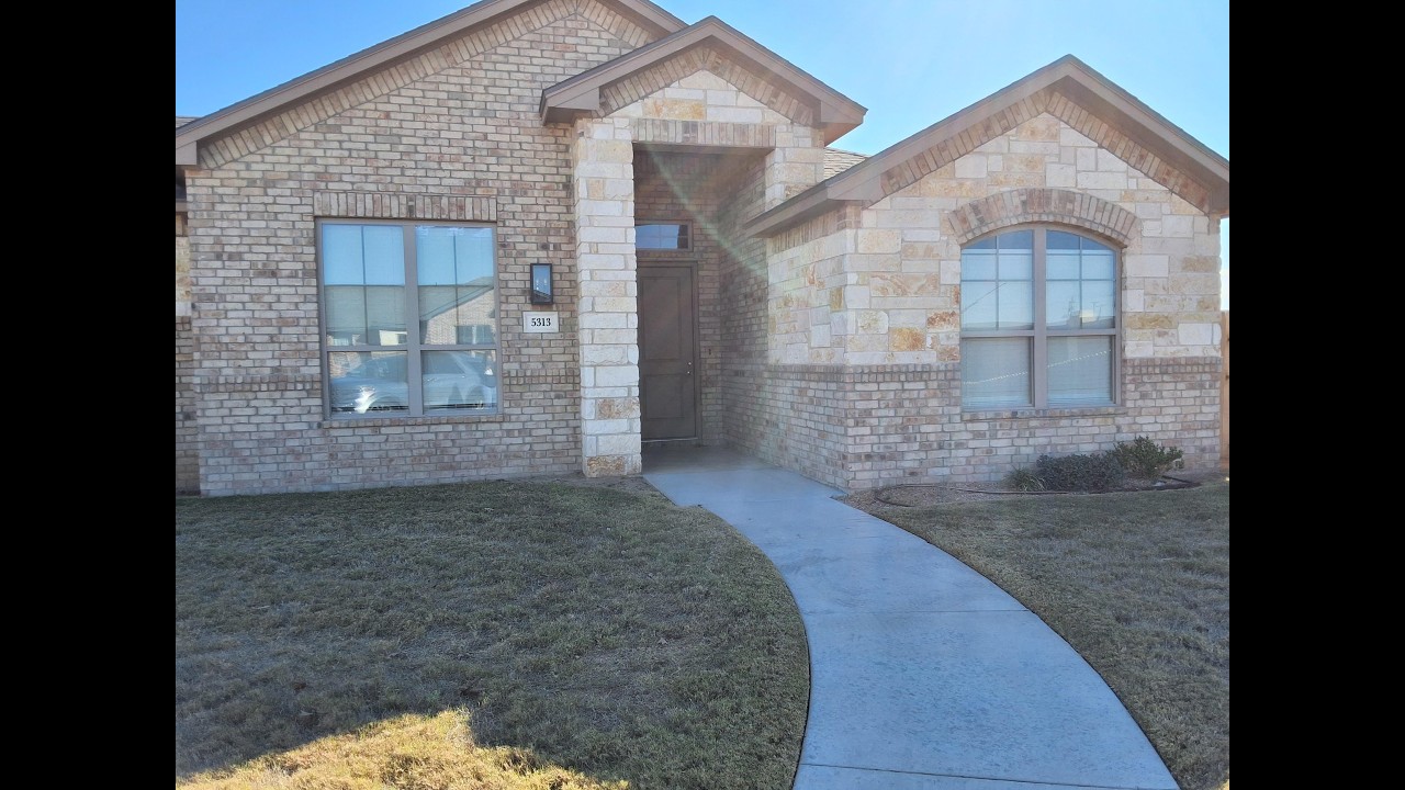 Midland, TX 3 bedroom 2 bathroom 5313 Kilyn Ct. Property Tour
