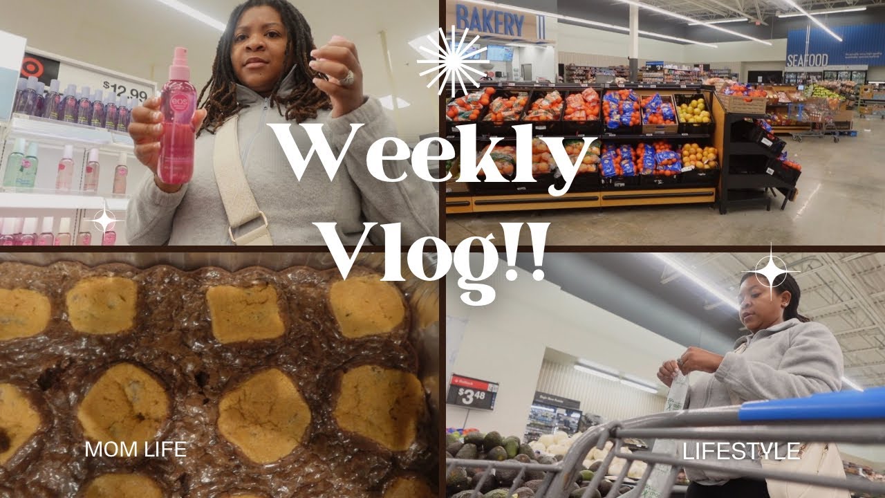 TARGET RUN| BAKING BROWNIE WITH COOKIES| MAKING THE TACO BOWL| COMMUNITY WALK