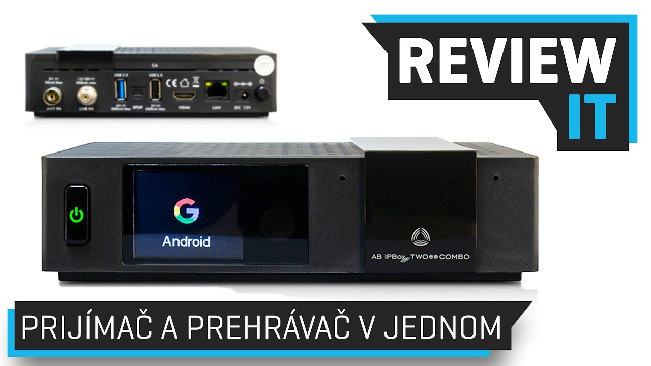 AB IPBox: Satelitný prijímač a Android prehrávač v jednom