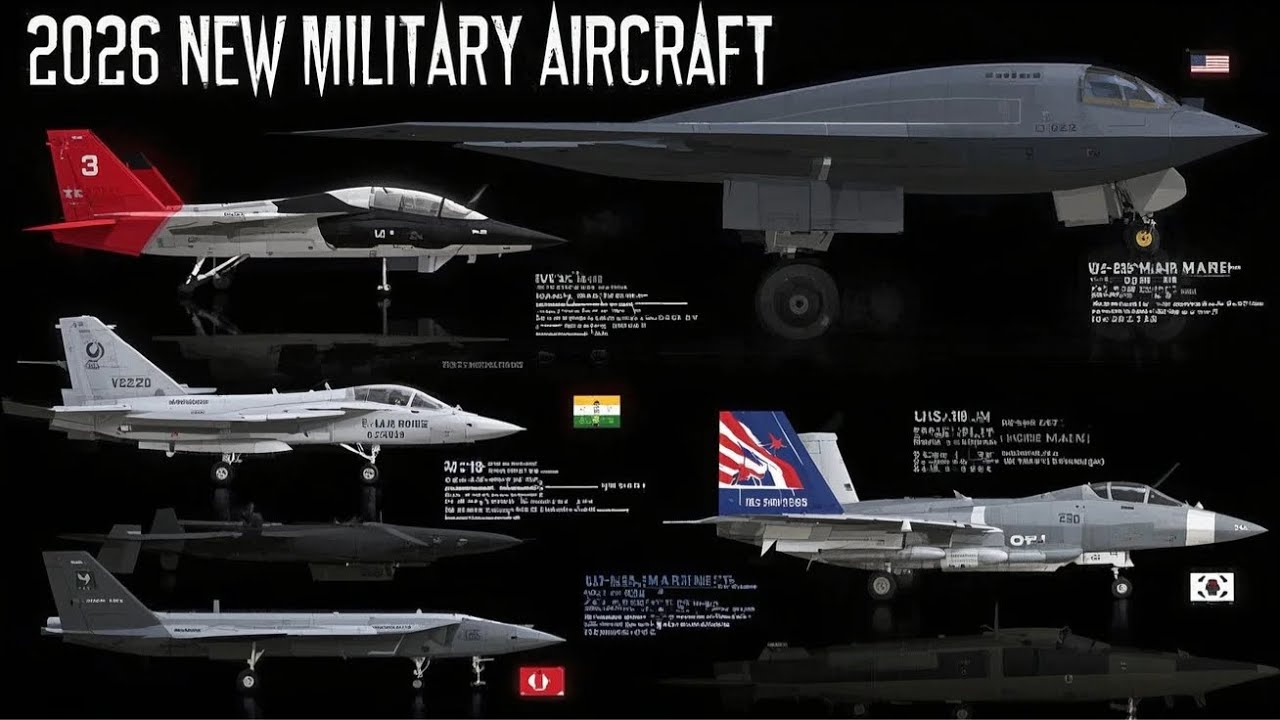List of New Advanced Military Aircraft that will enter service in 2026