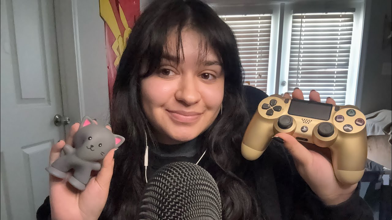 Asmr with random triggers around the house 