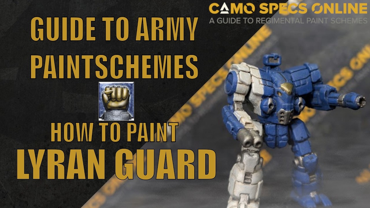 How to Paint Lyran Guard | Guide To Army Paint Schemes