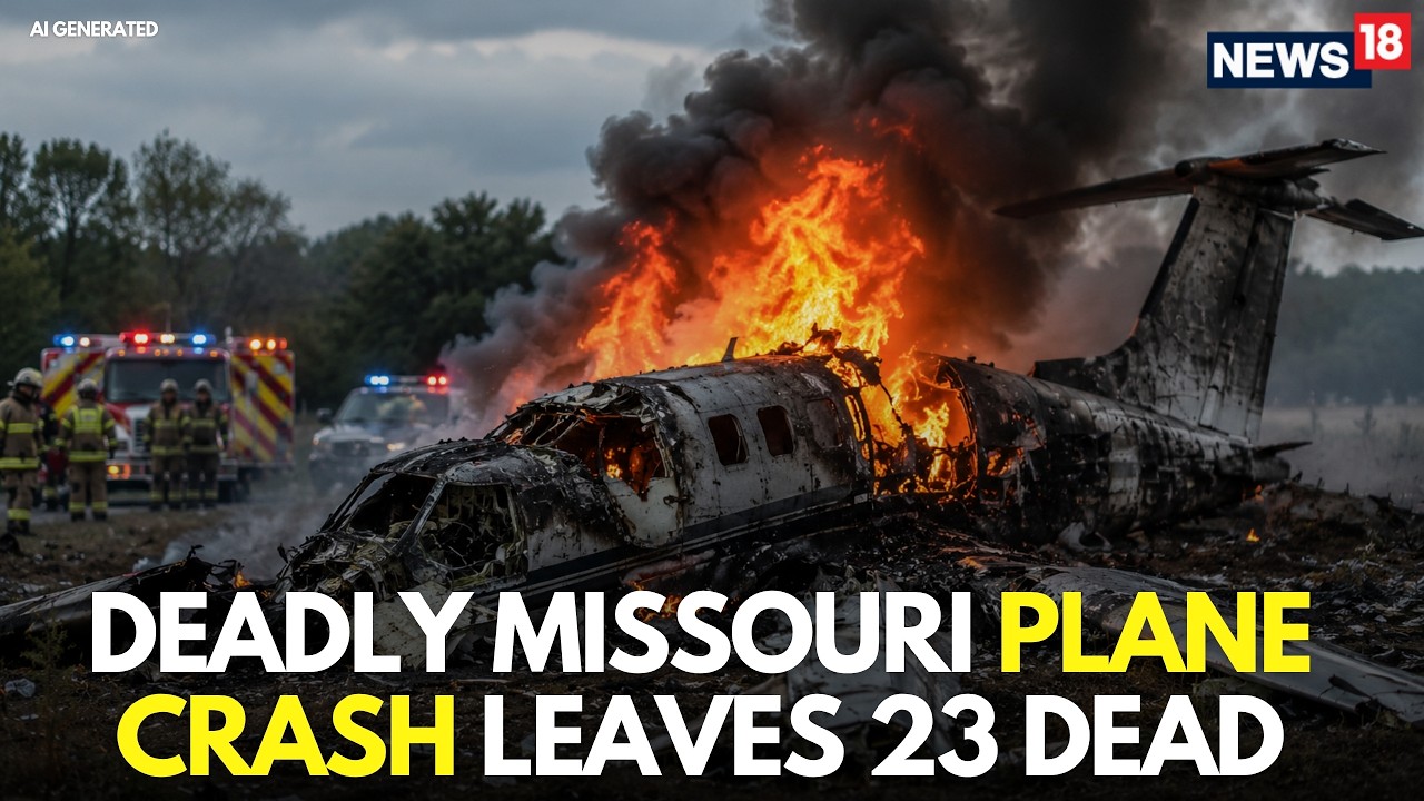 Missouri Plane Crash LIVE | Skydiving Aircraft Crashes In US Butler, Skydivers And Pilot Dead | N18G