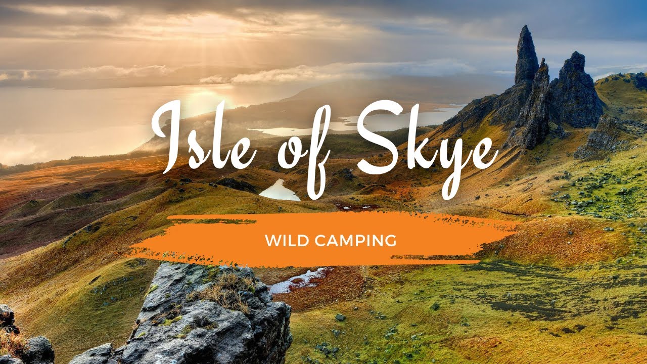 A Wild Camp on the Isle of Skye in Scotland | Cinematic Drone in the Isle of Skye