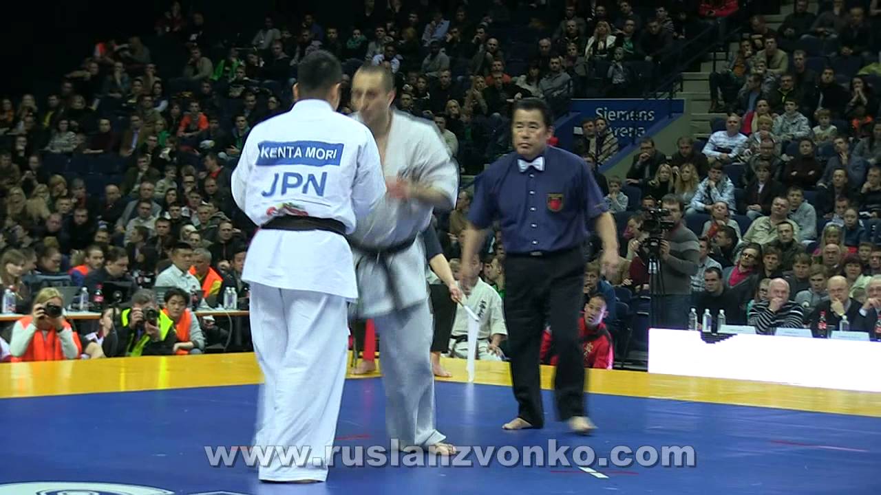 The 5th Karate World Cup 1/4 man heavyweight 3 Dimitrov-Mori