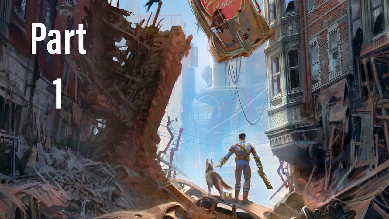 Fallout 4 Permadeath Survival 100% Walkthrough - Part 1 - Defense Wins Championships