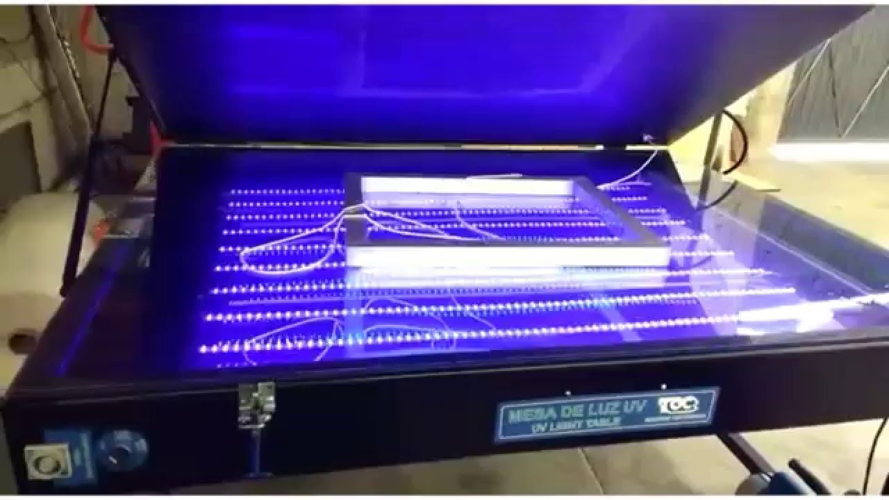 MARCO DE VACÍO UV LED.