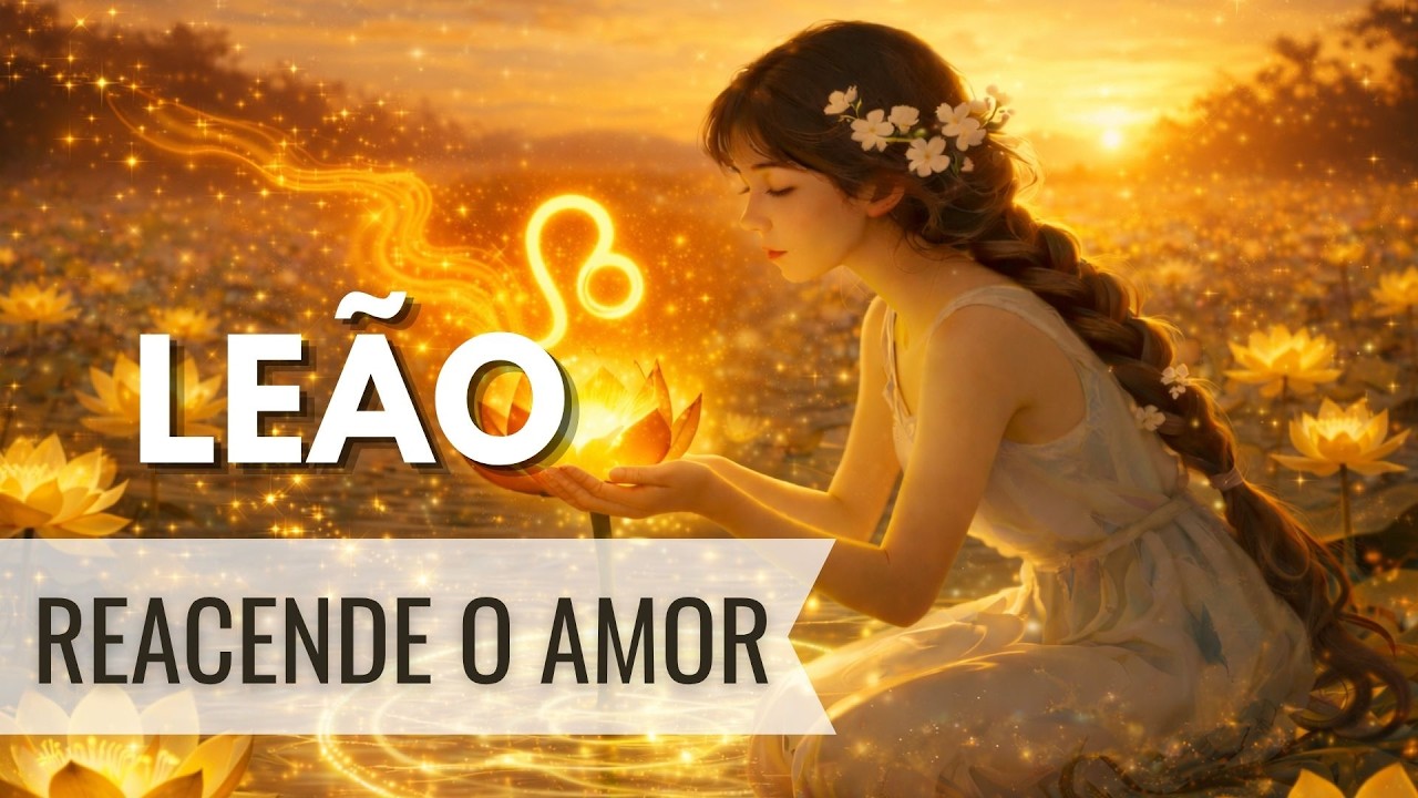 LE&Atilde;O♌️VAI REACENDER O AMOR-  #signos #le&atilde;o #baralhocigano #tarot