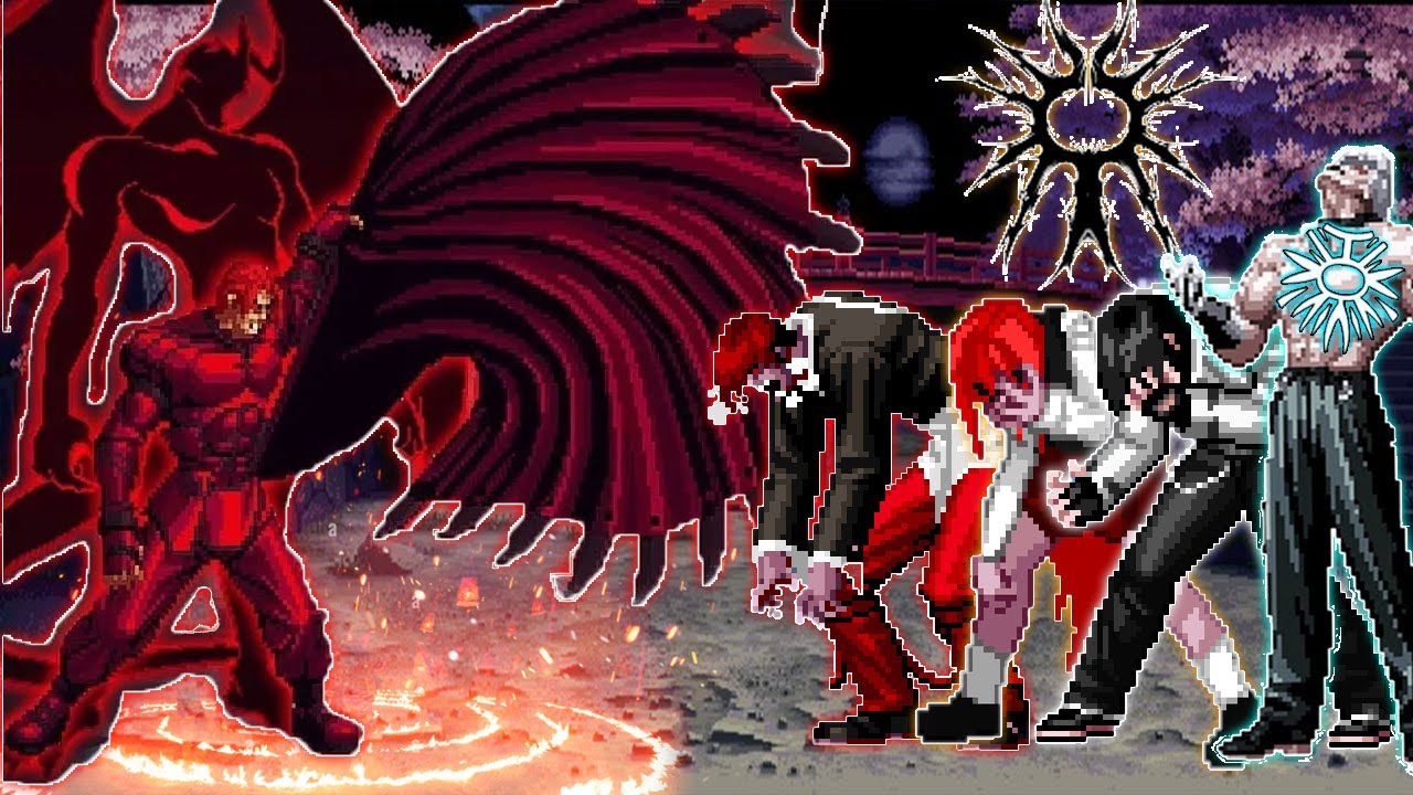 [Mugen KOF] Супербосс Зеро Блад против Супер Орочи Мощной Команды