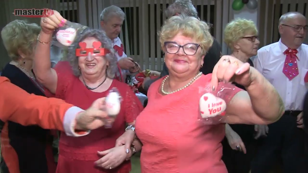 MASTER TV ŁUKÓW - Walentynkowy bal klubu seniora 