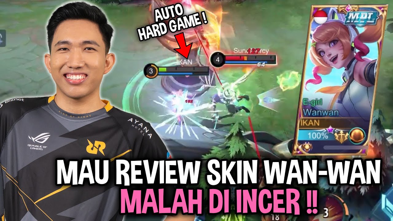 REVIEW SKIN KOK JADI HARD GAME GUYS !! - Mobile Legends