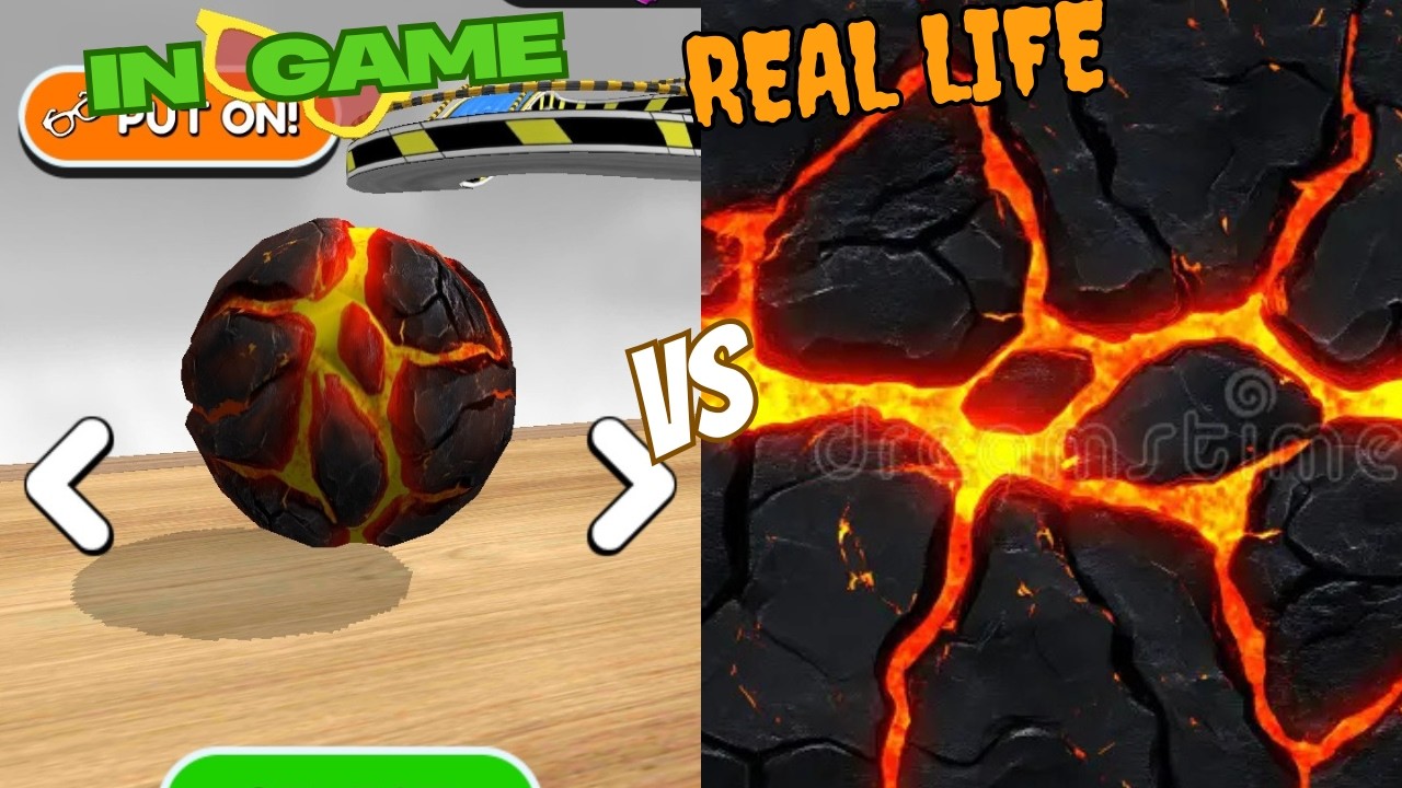 Going Balls In Game Vs Real World Android Gameplay Walkthrough