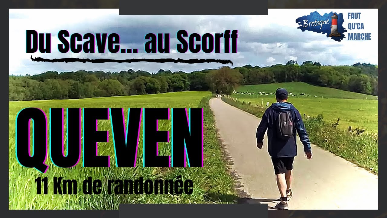 Découvrir le Morbihan en randonnée. Quéven. 11 Km. Du Scorff au Scave. #randonnée #Morbihan#bretagne