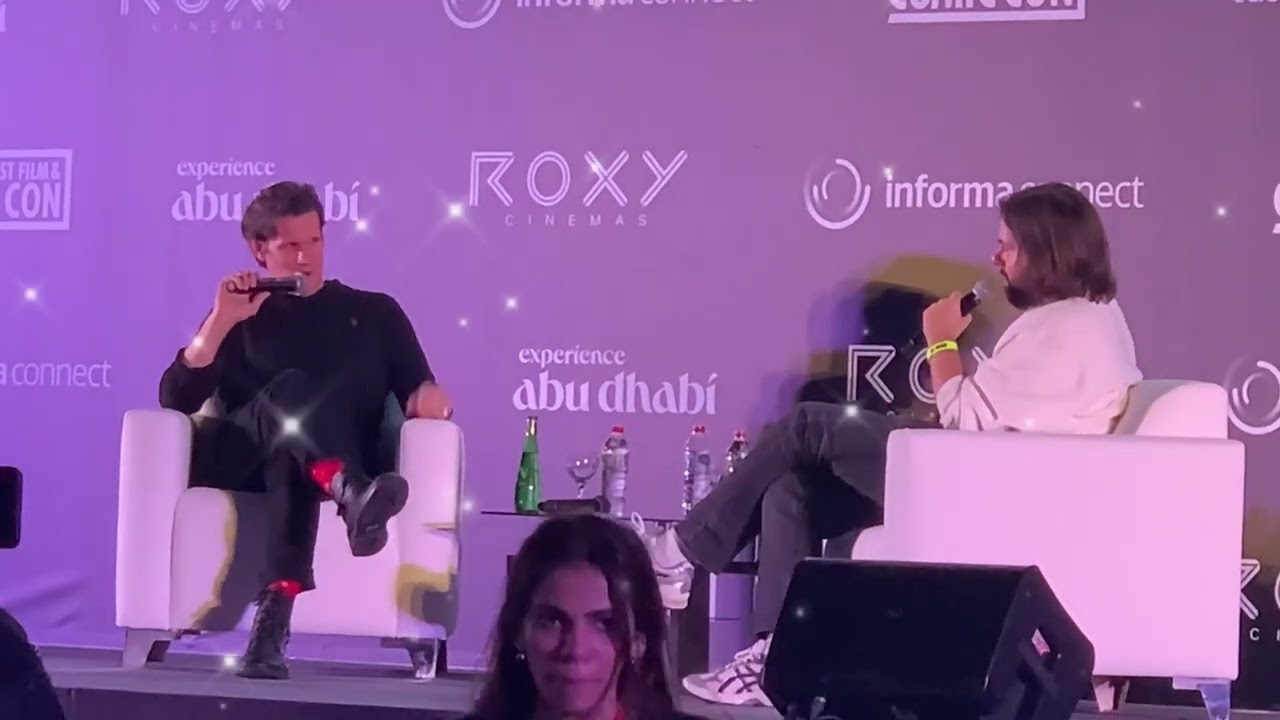 Matt Smith @MefccAbuDhabi @ADNECCOMICCONMATTSMITH