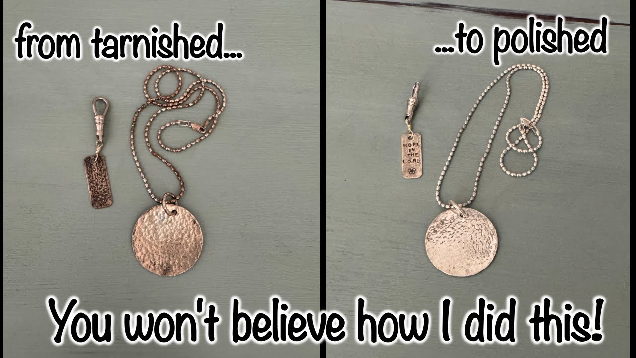EASIEST Way to Clean Silver Jewelry + How to Prevent Tarnish