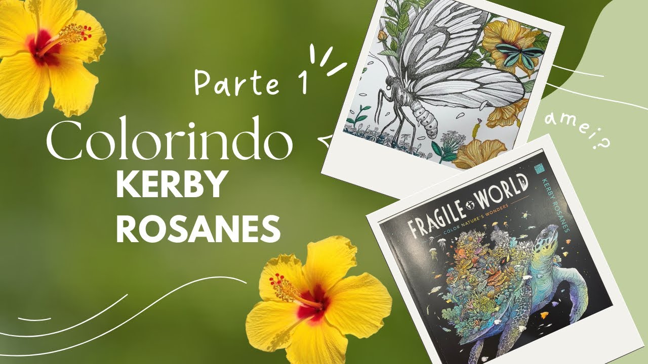 Colorindo Fragile Worlds com Prismacolor | parte 1 