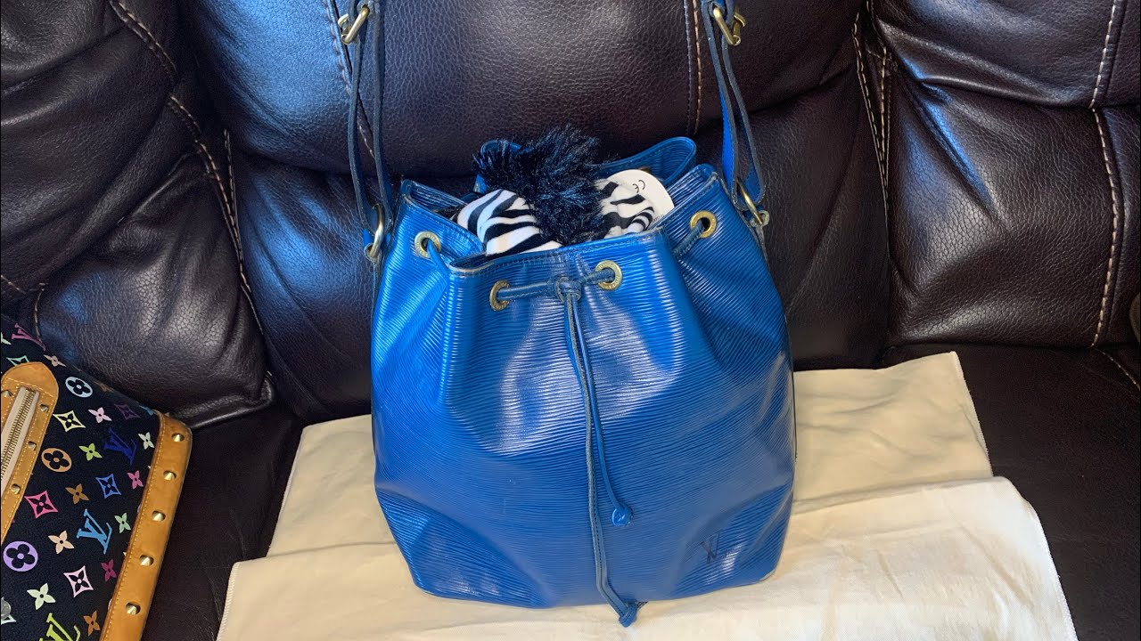 LOUIS VUITTON Petit Noe Epi Leather