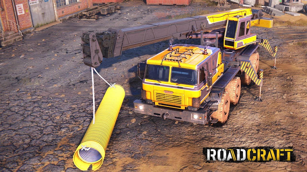 RoadCraft Gameplay | Clear the Way: Clear area of objects and create Infrastructure route Part 2