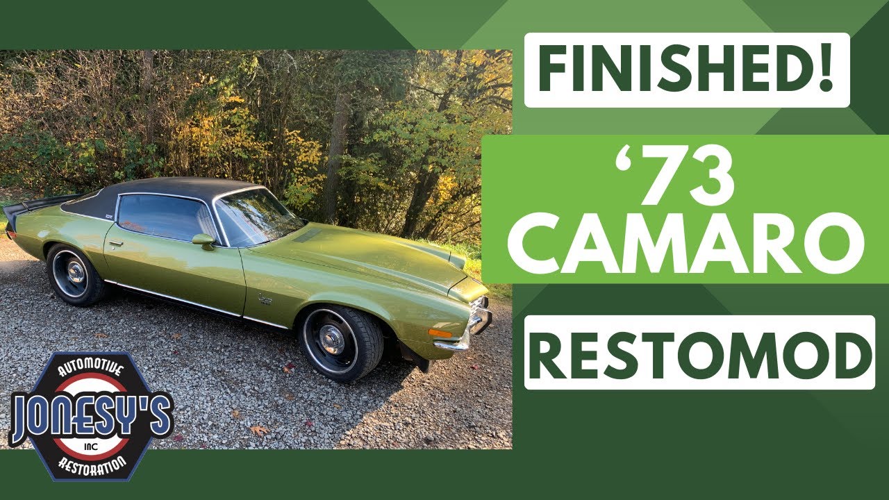 Как мы отреставрировали этот Camaro 1973 года (и тест-драйв!)
