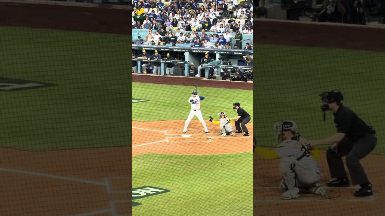 NLCS Game 4 Shohei Ohtani from striking out the side to hitting a leadoff home run! 