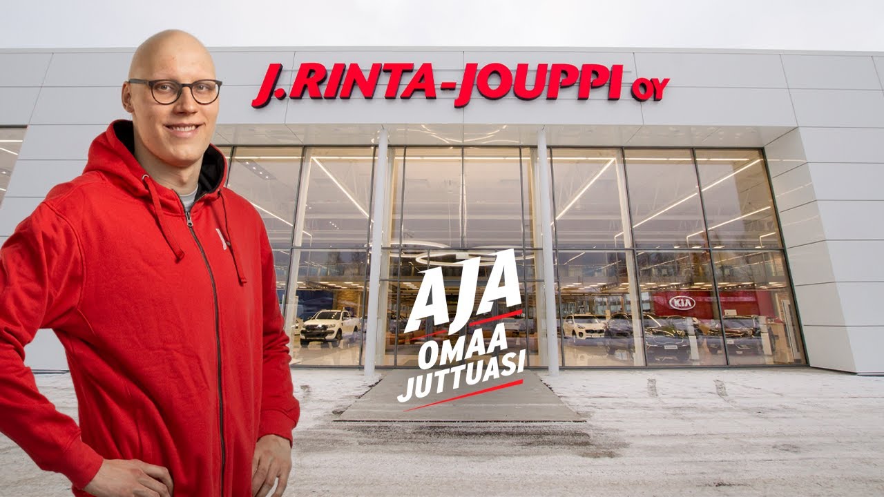 Huippu-uimari Matti Mattsson autokaupoilla | J. Rinta-Jouppi