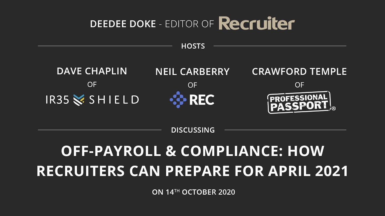 Off-Payroll & IR35 Compliance: How recruiters can prepare for April 2021