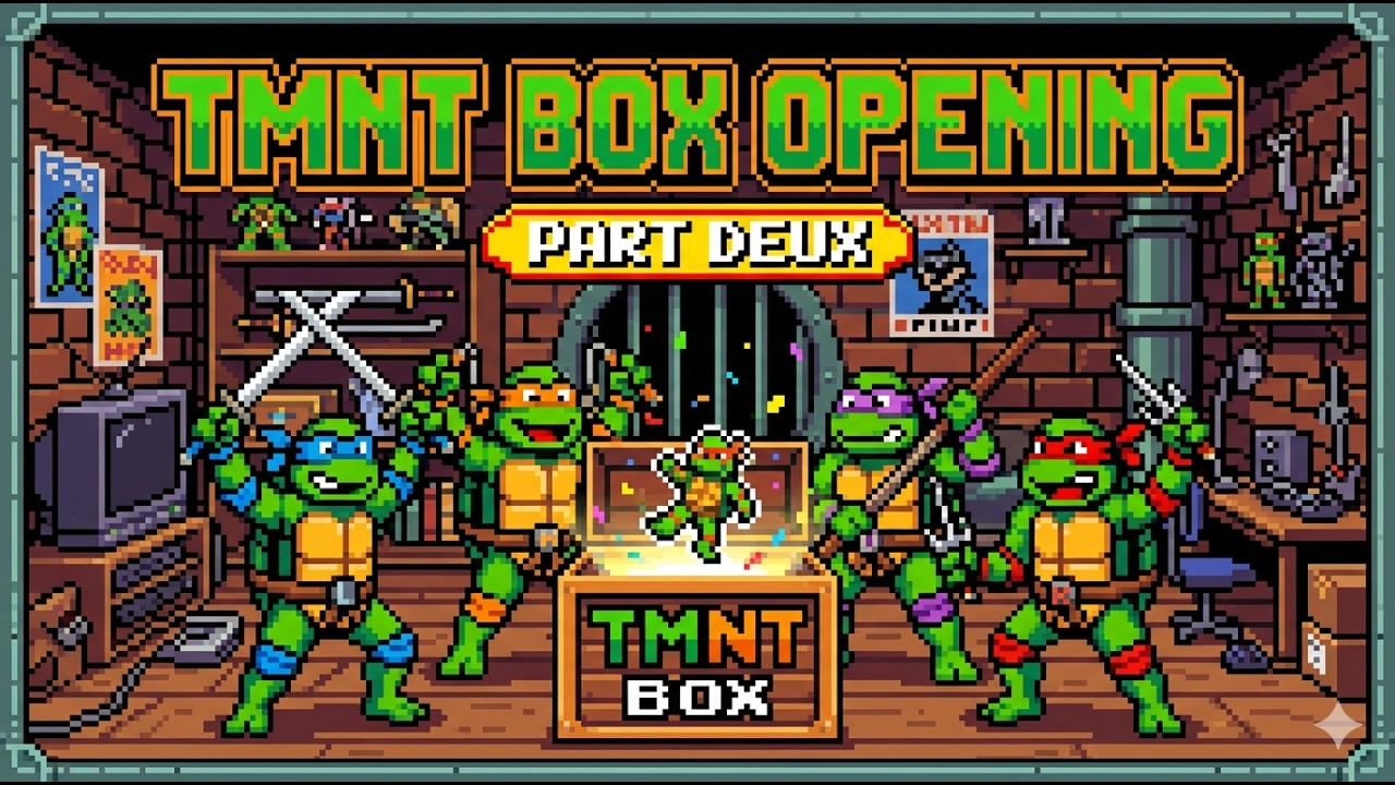 TMNT Collector Booster Box Opening Part Deux