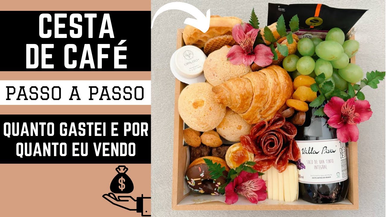 Como Montar uma CESTA DE CAFÉ da Manhã