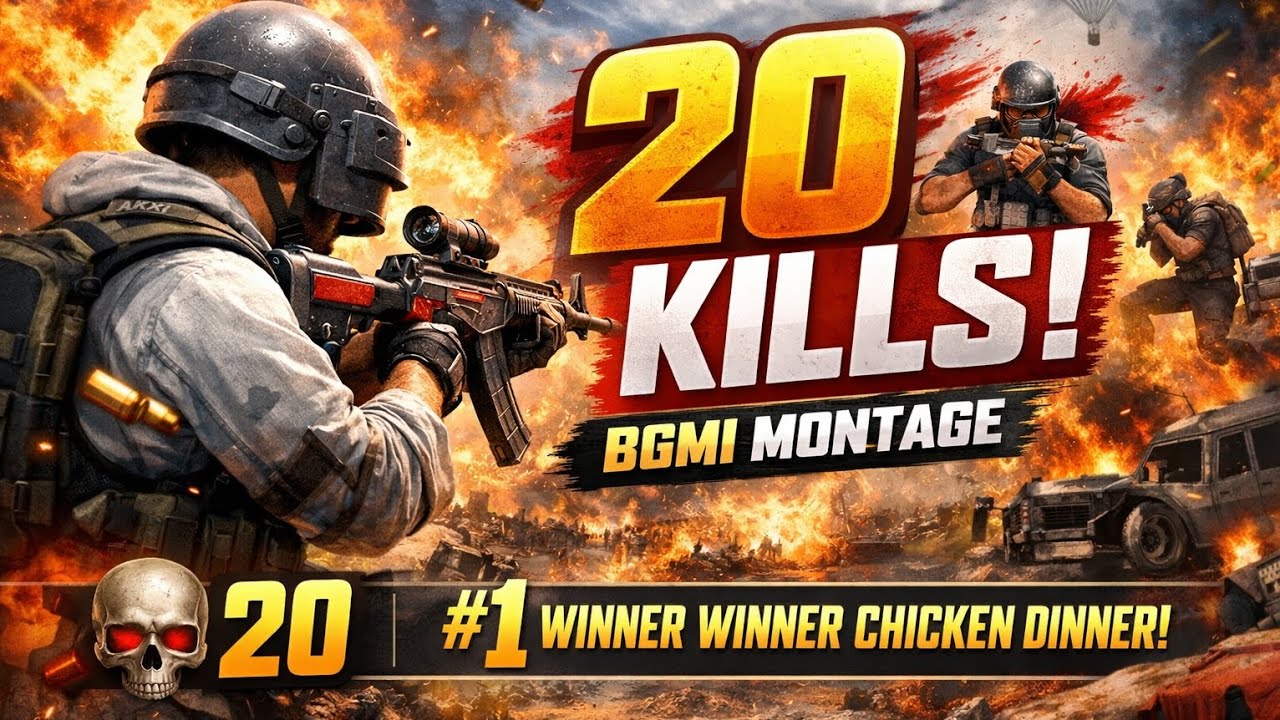 20 Kill in bgmi | Aaj Tabaahi Mach Gayi 😈 