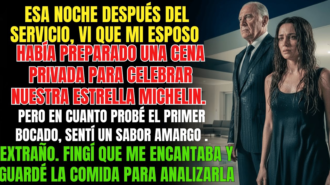 Mi Esposo Preparó Una Cena Especial Para Celebrar Nuestra Estrella Michelin. Pero Al Probar El...