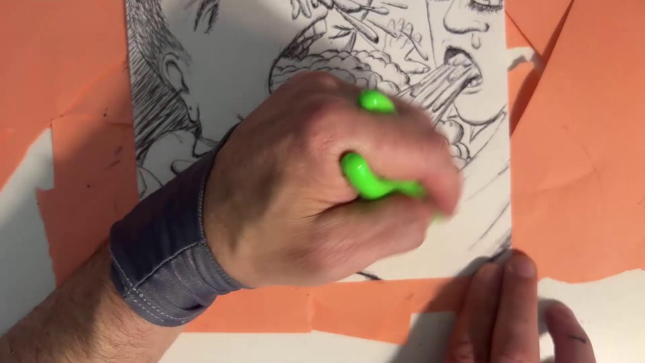 WOOAH! The 135th drawing happens in. the morning #Art #artist #draw #illustration #surreal #drawing