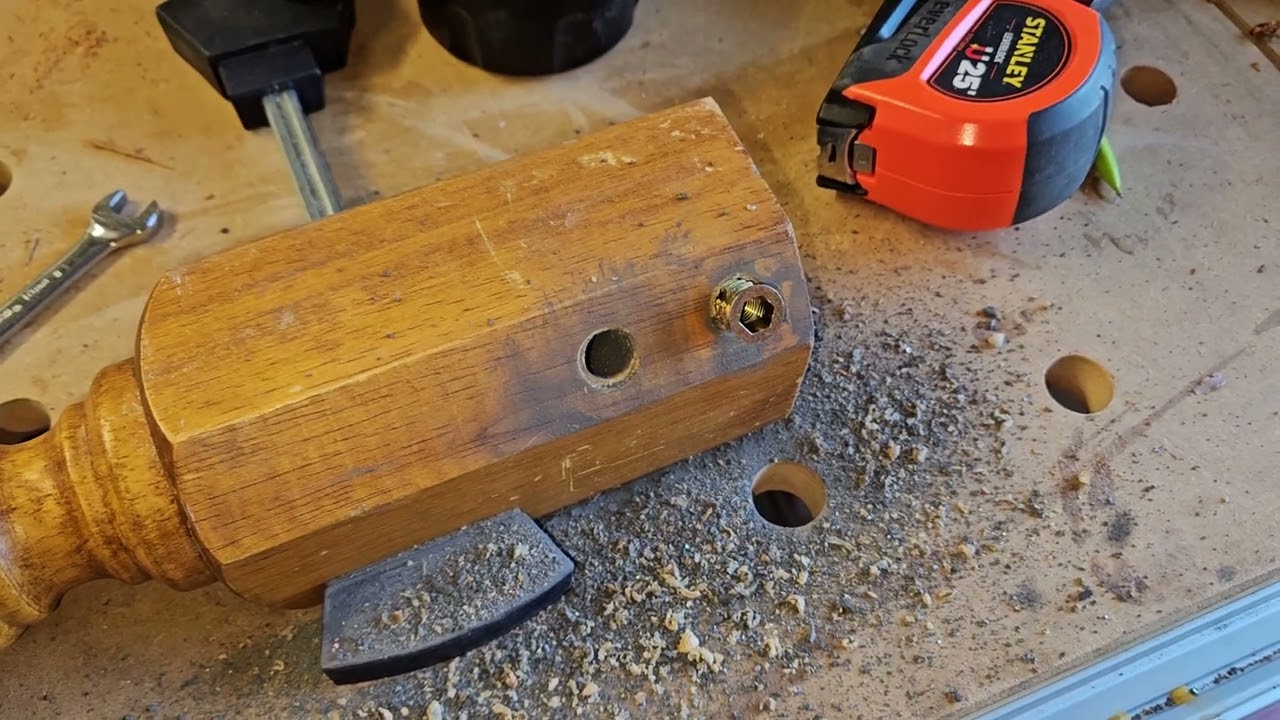 Fix stripped table leg hardware