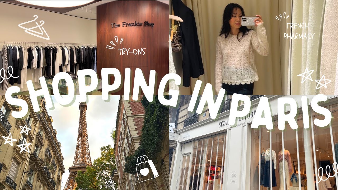 Shopping in Paris: Sézane, the Frankie Shop, &Other Stories, thrifting, French pharmacy + more!