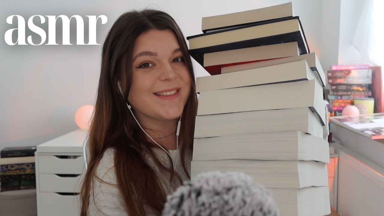 ASMR last Book Haul of the year 💌✨ *close up clicky whispers*