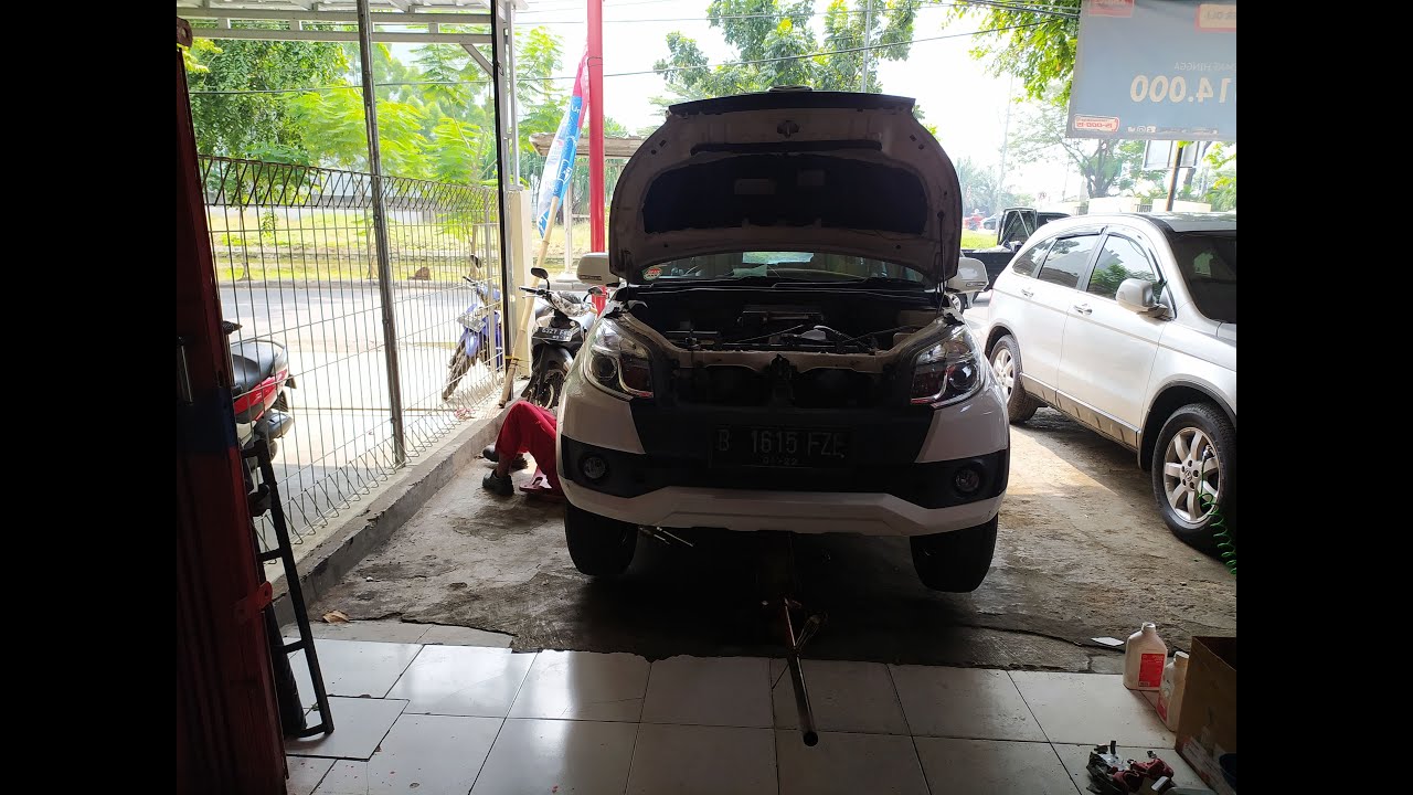 Service Rutin Daihatsu Terios Ganti Oli (Mesin, Gardan, Transmisi), Clean duo Filter di Shop & Drive
