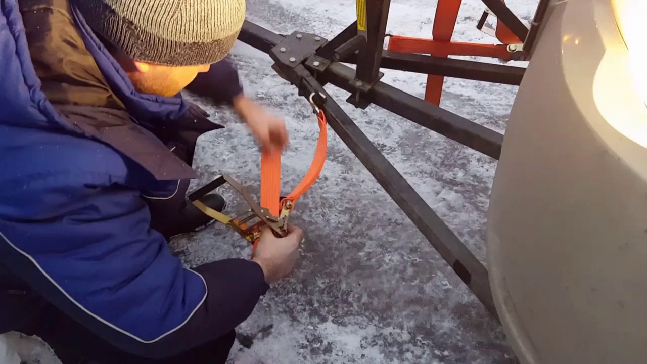 Прицеп-подкат, жесткая сцепка, эвакуатор
