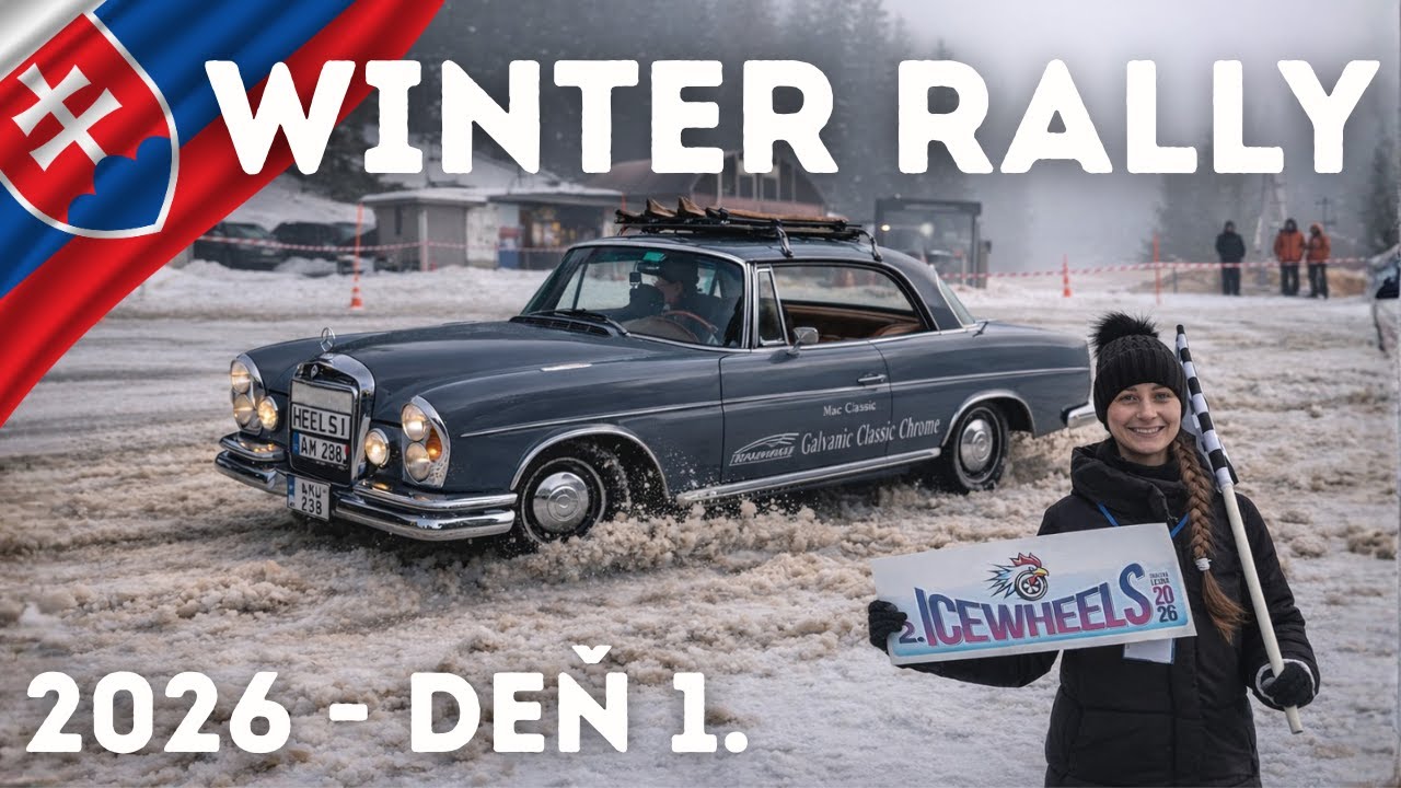 ZIMNÁ RALLY ICEWHEELS 2026 - deň 1. Jazdili sme na okruhu