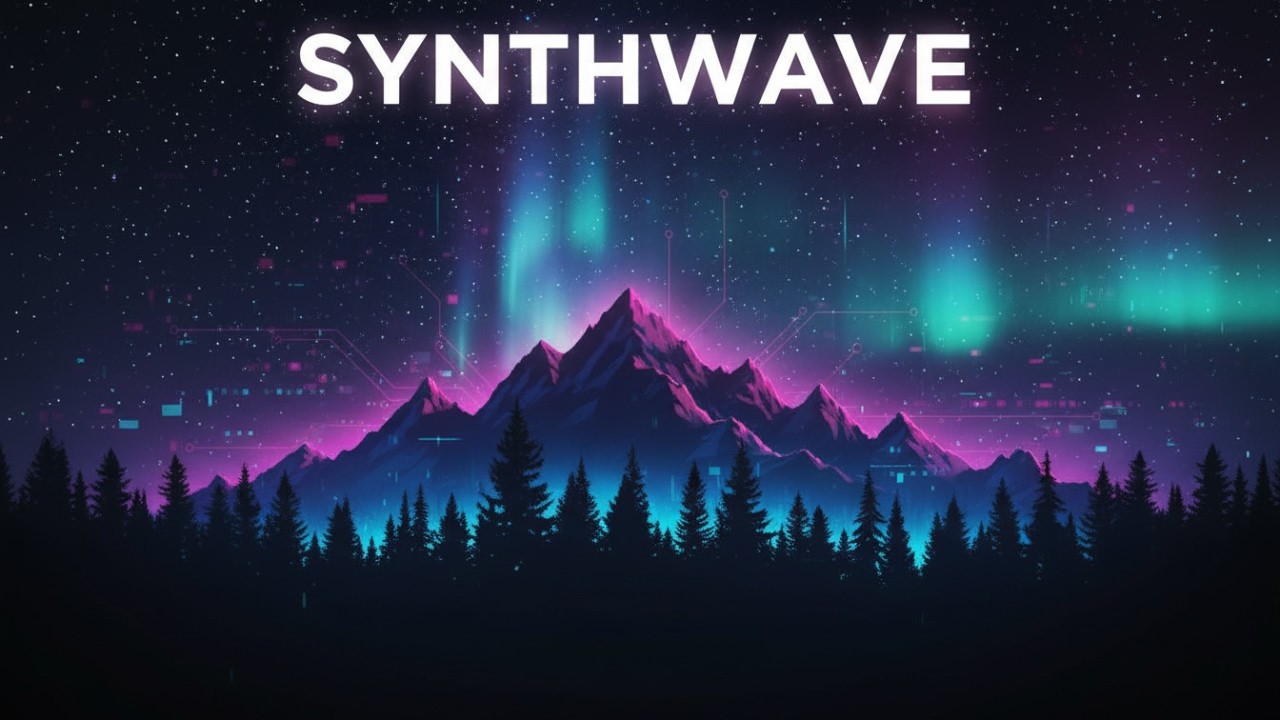 Satellite Groove 📡 — Lofi Synthwave Beats for Coding & Concentration