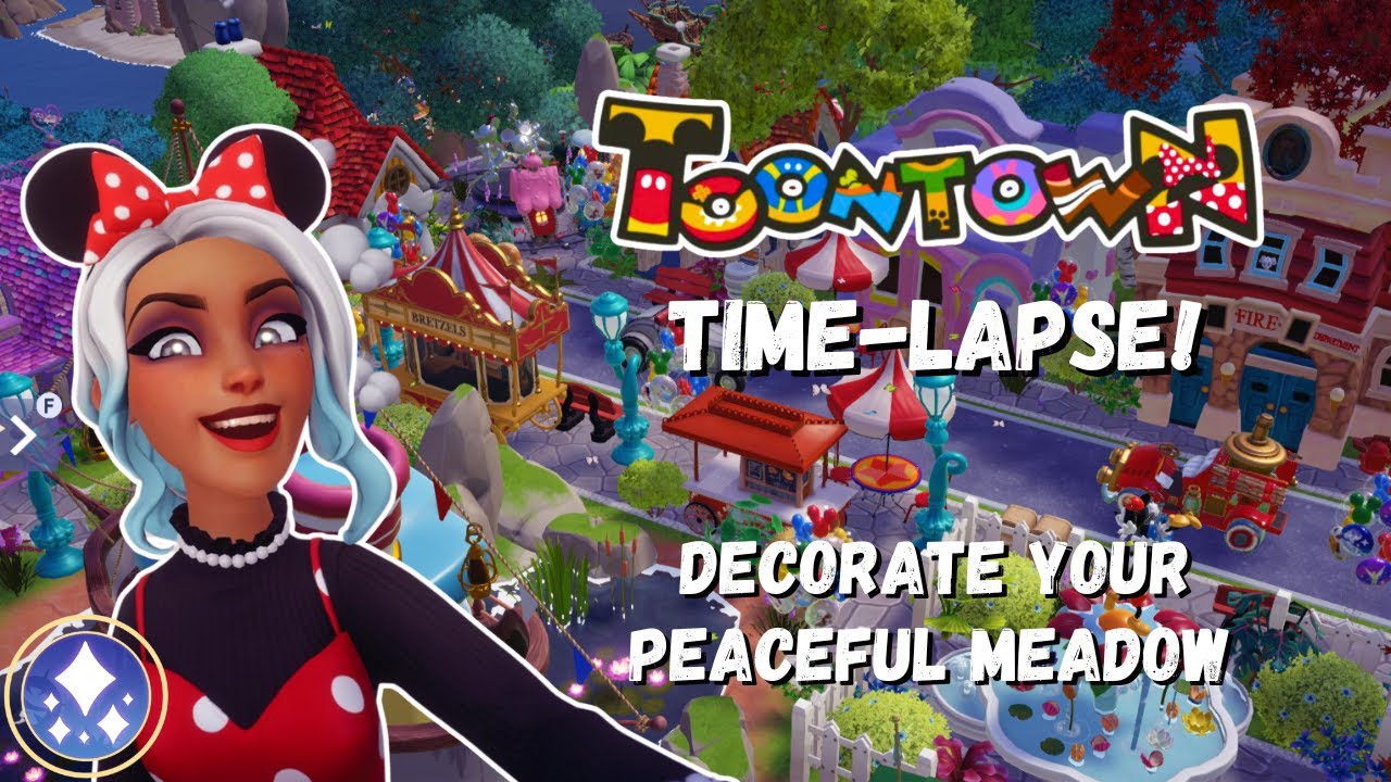DDV ToonTown - Speed Build - Disney Dreamlight Valley