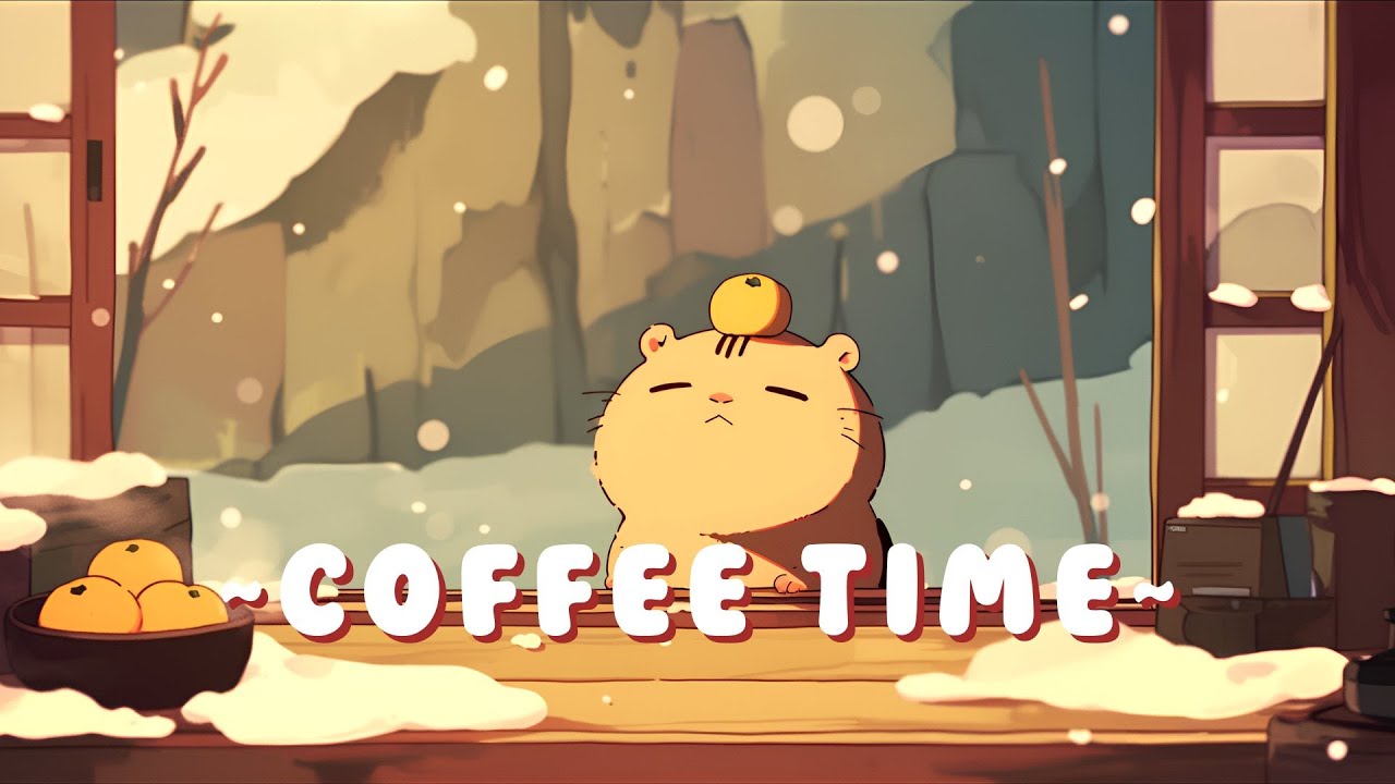 24/7 Capybara Lofi Beats - Ambient Study Beats Mix ~ Zen Moments ~ 🦫 🎧 ✨