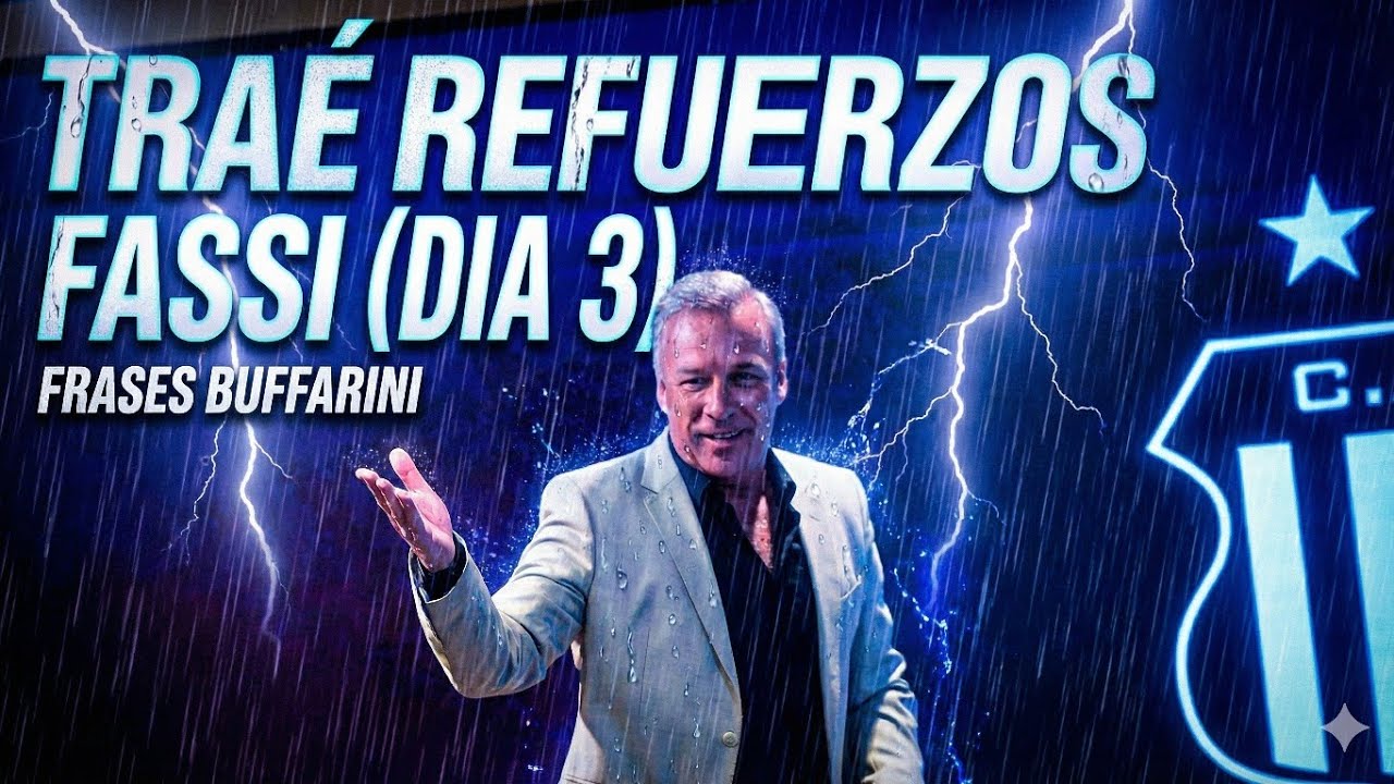 ⛈️ (BAJO LA LLUVA) TRAÉ REFUERZOS FASSI‼️ // FRASES BUFFARINI. 🇫🇮