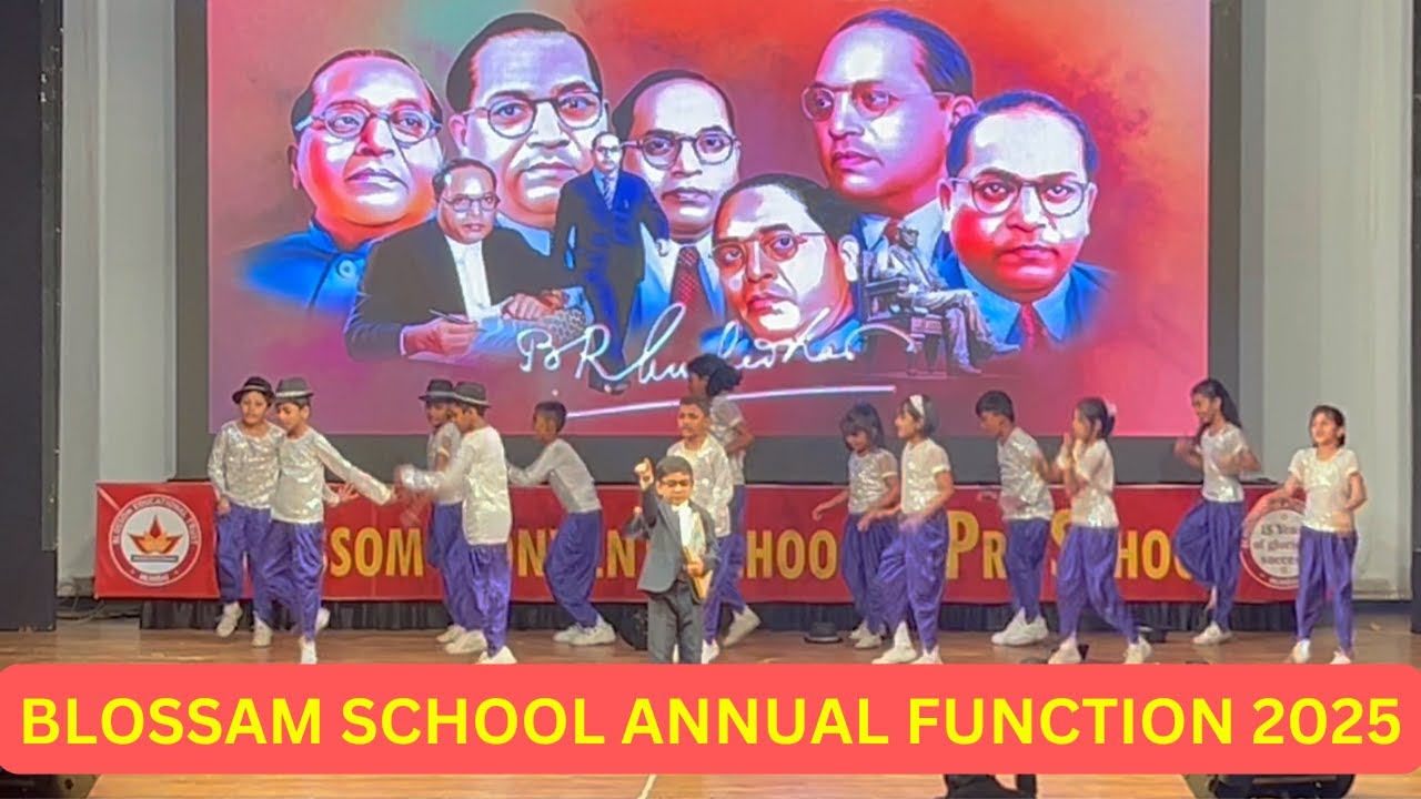 BHIM JAYANTI 2025 | BLOSSOM SCHOOL ANNUAL FUNCTION 2025 SAISHAS PERFORMANCE| #SaishasPlayZone